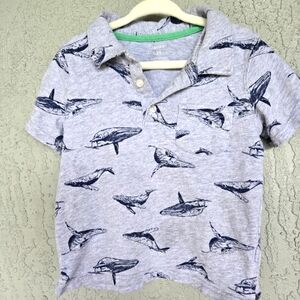 Carter's size 3T whale polo